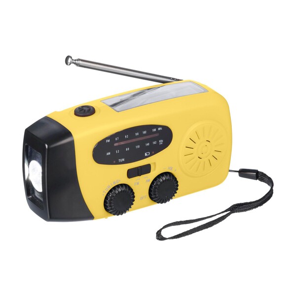 Emergency radio Solan - yellow