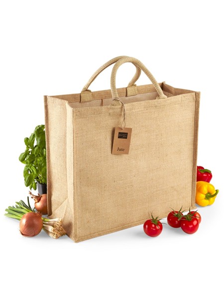 Jute Jumbo Shopper