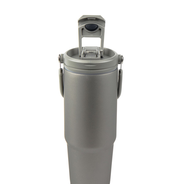 Termolahev VINGA Eos z RCS recykl. nerezové oceli 880ml - Šedá / Šedá