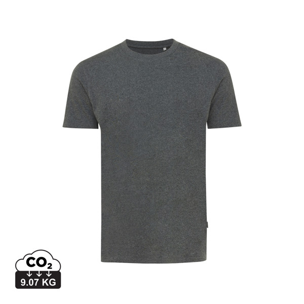 T-shirt en coton recyclé non teinté Iqoniq Manuel - Heather Anthracite / S