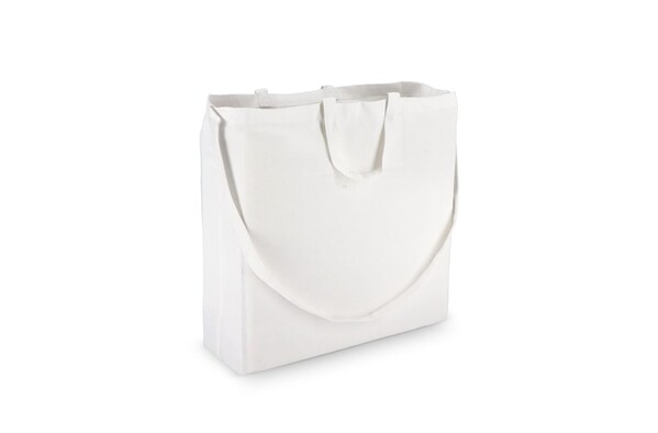 Sac fourre-tout en coton OEKO-TEX® 40 x 13 x 44cm 220g/m² - Blanc