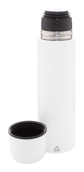 Vacuum Flask Rebusta - White