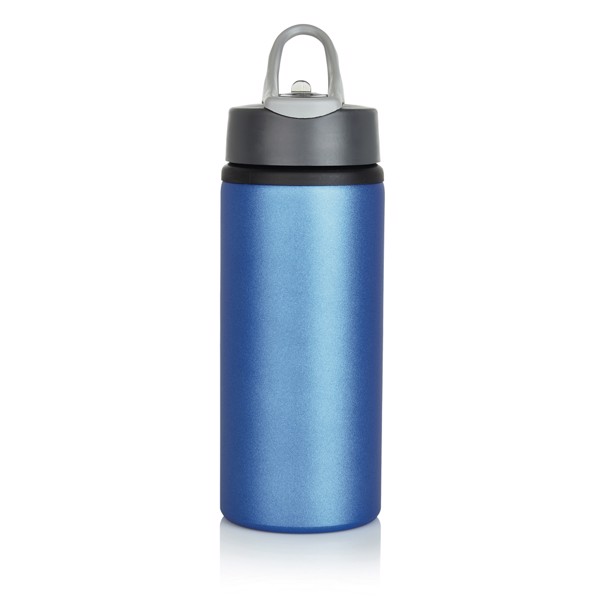 Aluminium sport bottle - Blue / Anthracite