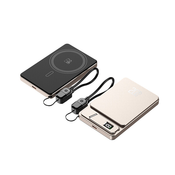 Magsafe powerbank 10000mAh with cable - GREY