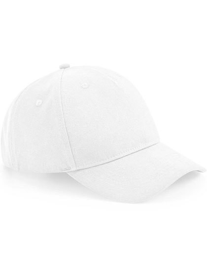 Organic Cotton 5 Panel Cap - White / One Size