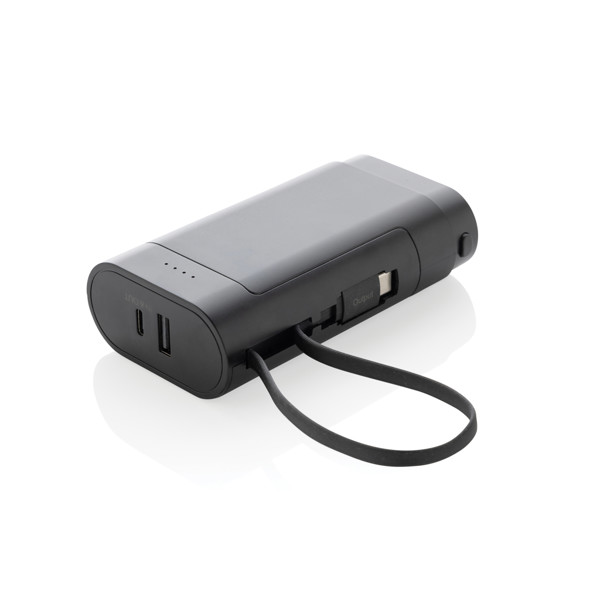 CycleCell powerbank 10.000 mAh, kabel tipa C