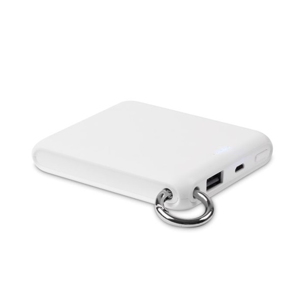 Power bank  wireless charging Duo - White