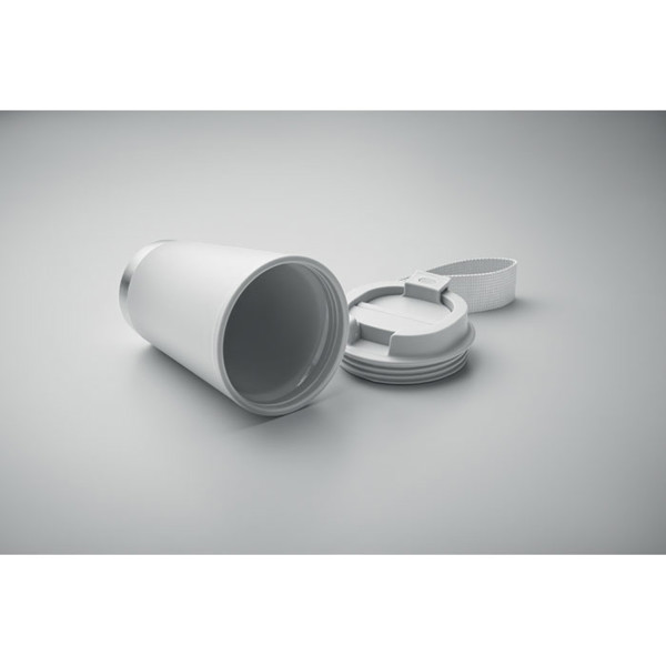 Gobelet double paroi 300 ml Topiz - Blanc
