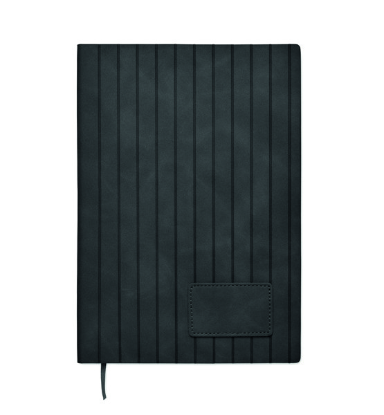 Notebook A5 in PU fumé Tintray - Nero