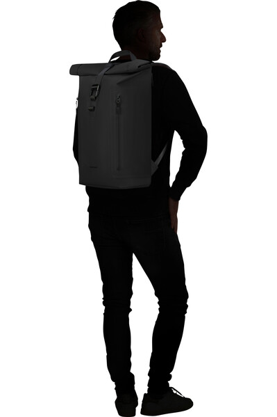 Samsonite - Coatify Biz Rolltop Backpack 15.6" - Black