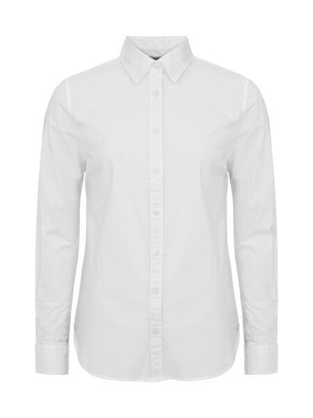 Cottover Gots Poplin lady shirt white 34