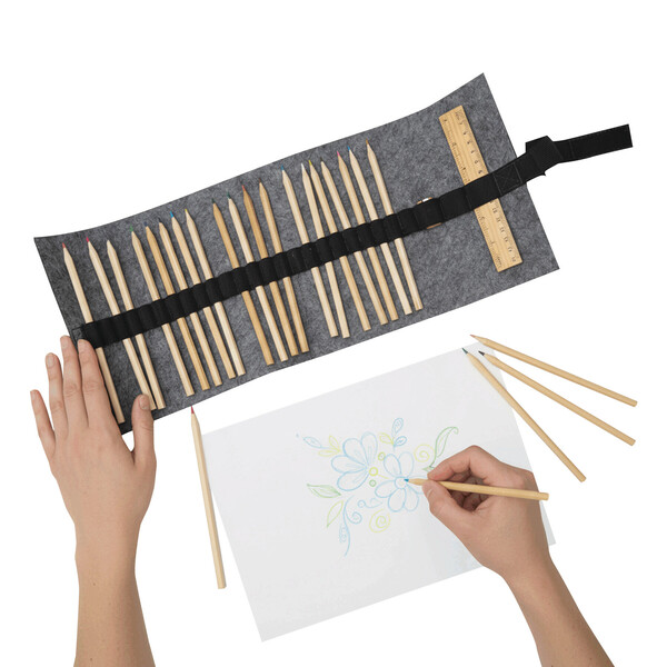 Pencil Case Drawline