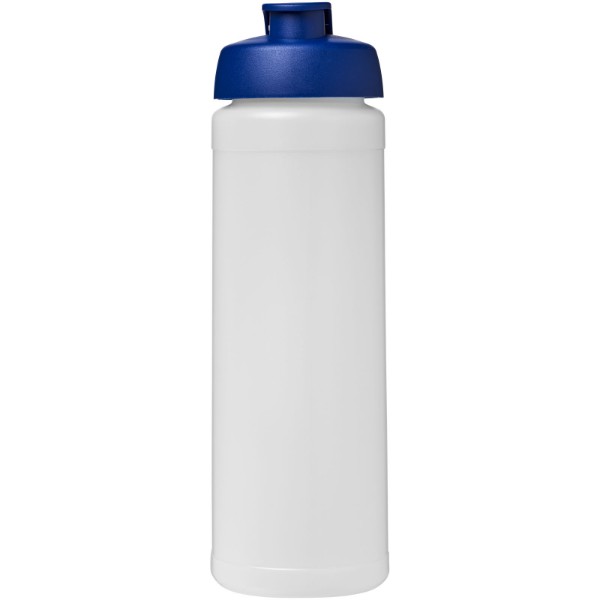 Bidon Baseline® Plus o pojemności 750 ml z wieczkiem zaciskowym - Przezroczysty / Niebieski