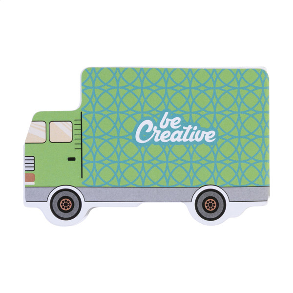 Custom Sticky Notepad CreaStick Truck