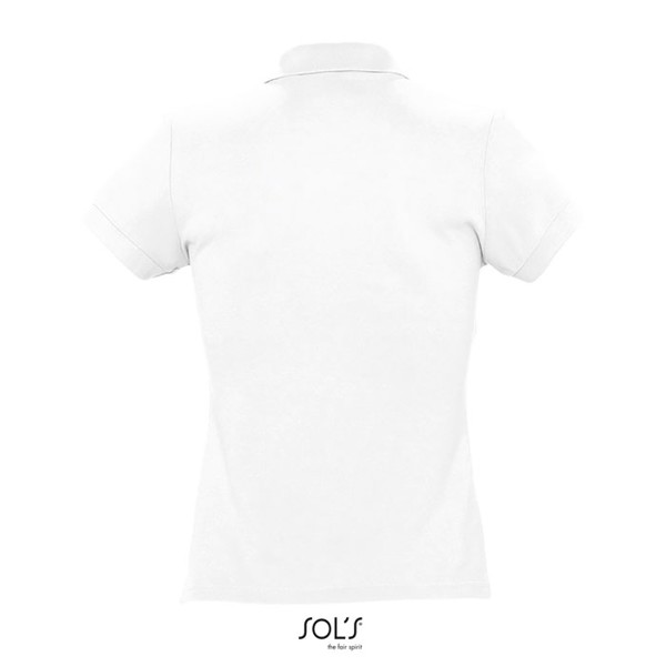 PASSION WOMEN POLO 170g - White / XXL