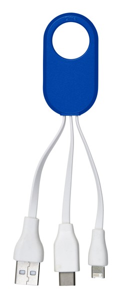Câble de charge Pilar | 3-in-1 - bleu