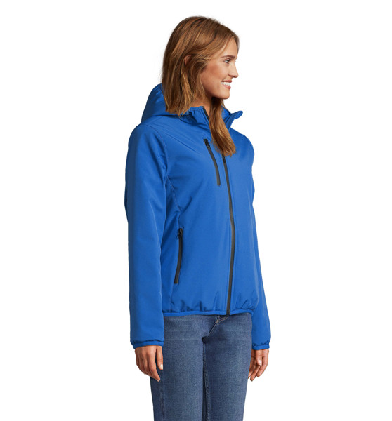 Parka Softshell - Azul meio escuro / Azul