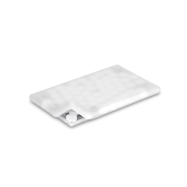 Caixa de caramelos de menta Mintcard - Branco