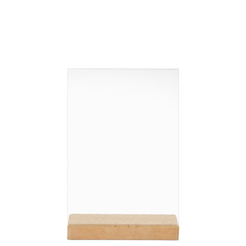 GRAPHIC HOLDER A5 WOODEN BASE “IZOR”