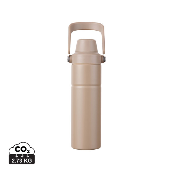 VINGA Baltimore Trek RCS recycled SS fles 600 ML - Greige