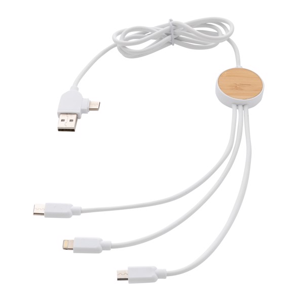 XD - RCS recycled plastic Ontario 6-in-1 cable