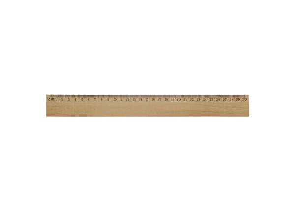 Ruler wood 30cm