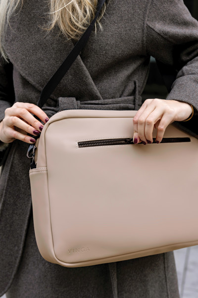 VINGA Baltimore RCS convertible backpack brief - Greige