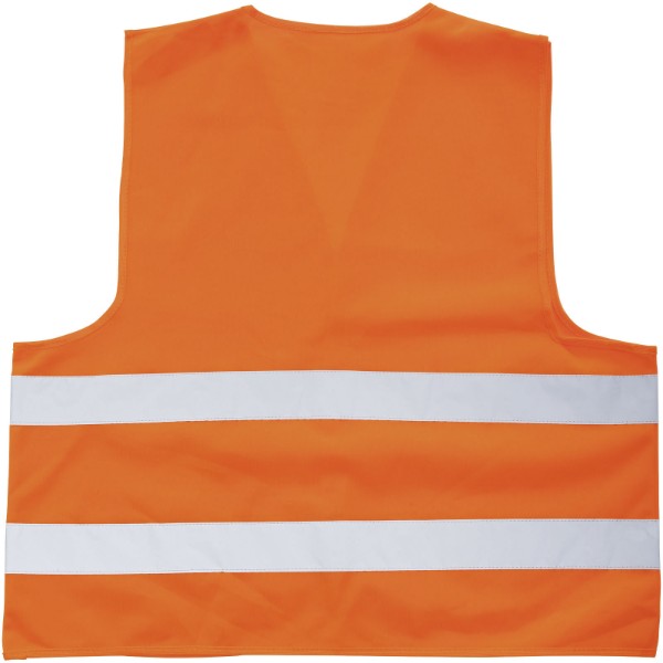 RFX™ Watch-out XL safety vest in pouch for professional use - Neon Orange