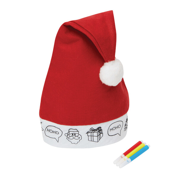 Felt Christmas Hat Colourful Hat