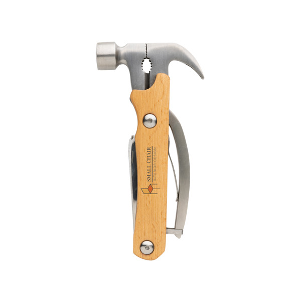 Xd Collection multi-tool hammer, 10 functions, FSC wood