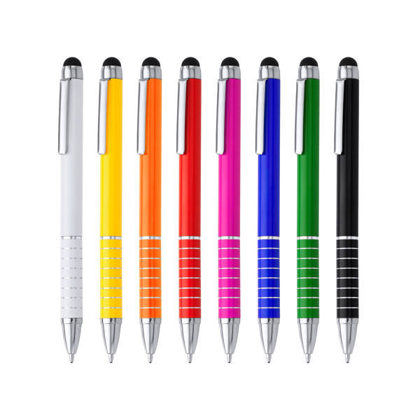 Canaima Pointer Ballpen - White / BLUE INK