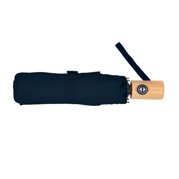RPET automatic umbrella, foldable | Nell - navy blue