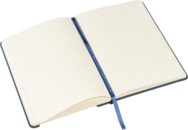 Bloco de notas em PU (A5) Bradley - White