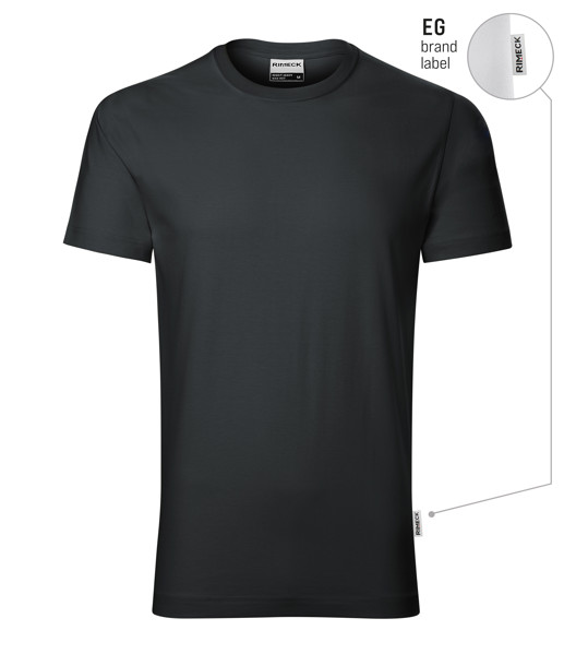 Tričko Pánské Rimeck® Resist Heavy - Ebony Gray / S
