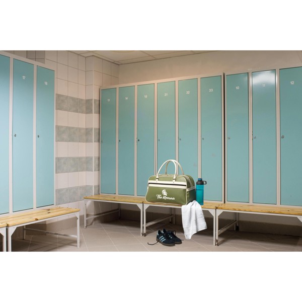 RetroSport sac de sport - Blanc / Noir