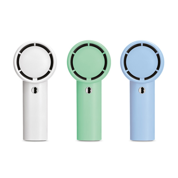 PORTABLE RECHARGEABLE FAN - Blanc / 