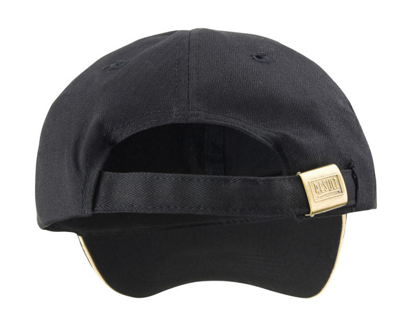 Herringbone Cap - Grey / Yellow / ONE SIZE