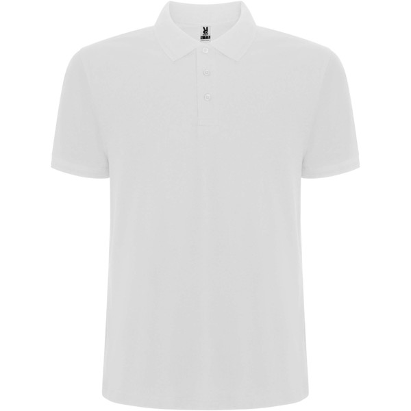 Pegaso Premium short sleeve kids polo - White / 3/4