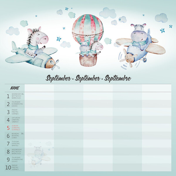 Calendar Family Planner
