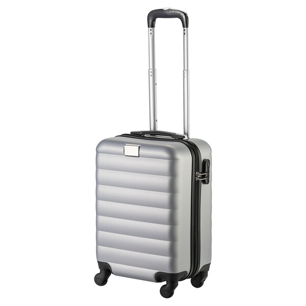 Hard Abs Carry-On-Sized Trolley - Silver