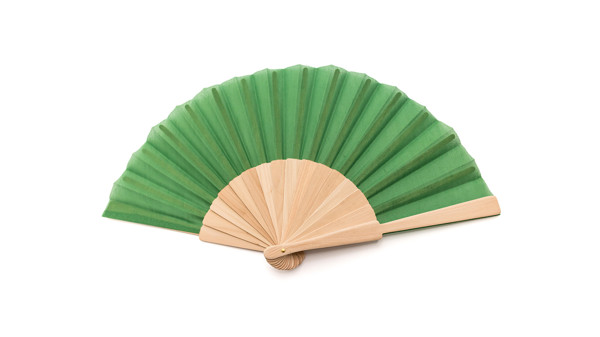 Hand Fan Folklore - White