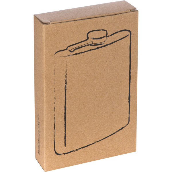 BELLA Acél flaska, 237 ml - Silvergrey