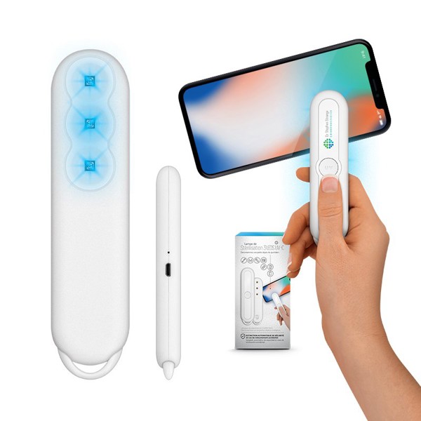 LAMPE DE STÉRILISATION 3 UV-C PORTABLE