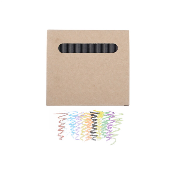 Set de 12 pastels de couleurs Lola