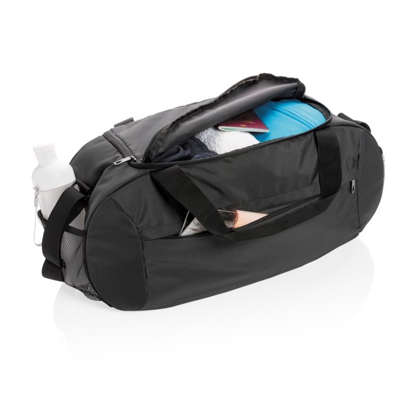 Športni torbica Impact AWARE rPET, 58x26,5x19 cm - Črna