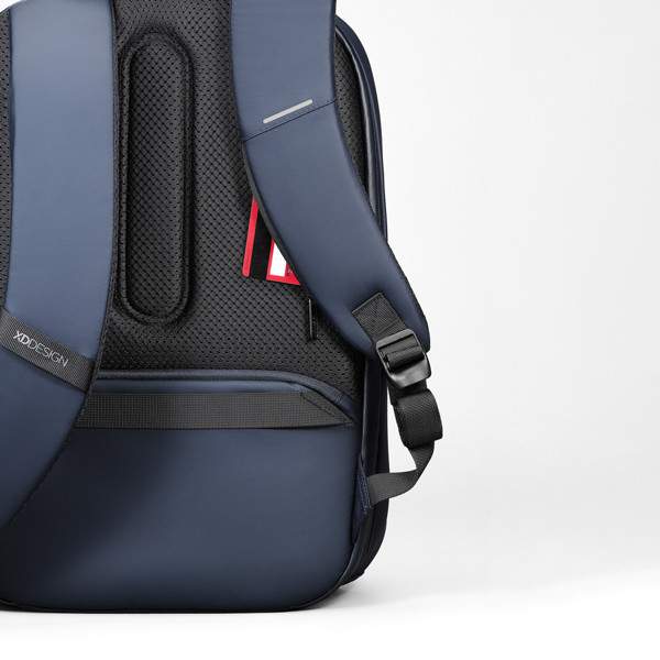 Xd Design Bobby Edge backpack, anti-theft,rPET - Navy / Black