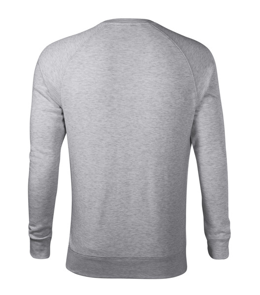 Mikina Pánská Malfini® Merger - Stříbrný Melír / 3XL