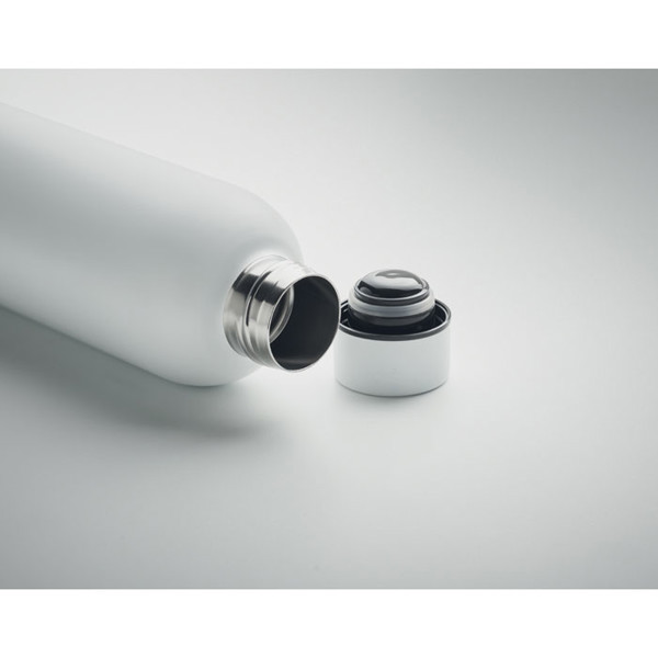 Trinkflasche Edelstahl 500 ml Athena - Weiß