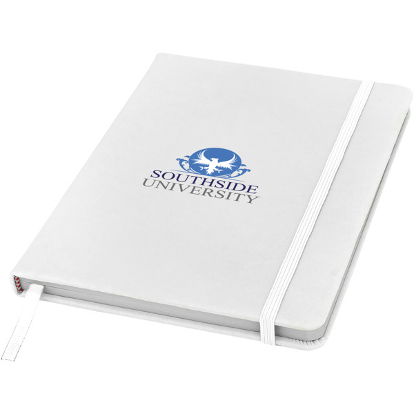 Spectrum A5 hard cover notebook - White