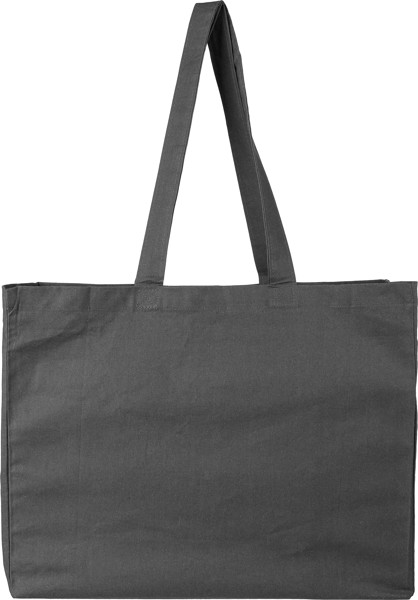 Katoen (180 g/m²) boodschappentas Maleya - grijs